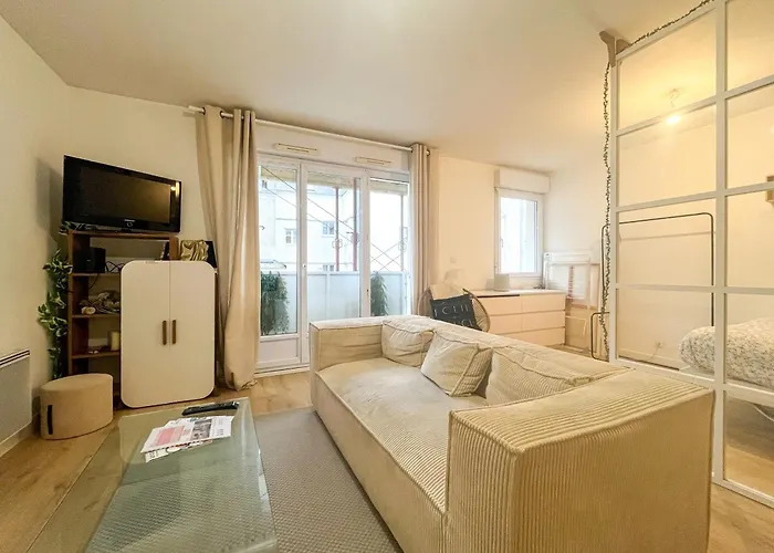 Coeur De Confort Avec Parking - 2 Personnes Апартаменти